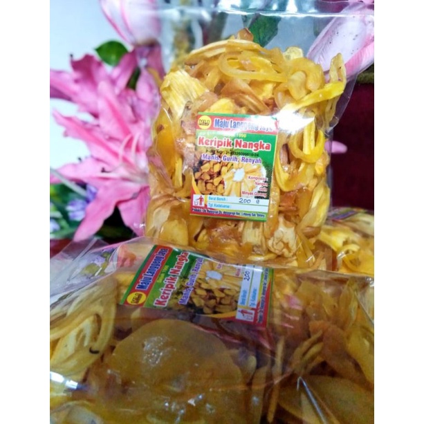 

KERIPIK NANGKA GORENG MANIS RENYAH 200gr