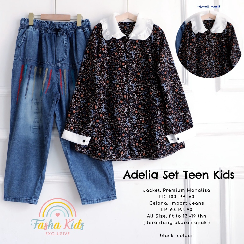 Adelia Set Teen Kids Fasha Kids