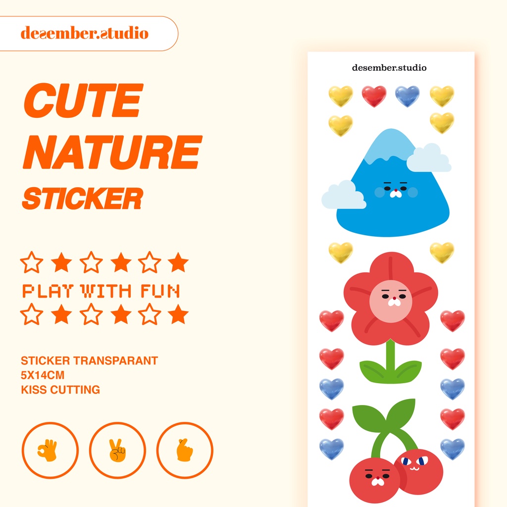 

Cute Nature Sticker