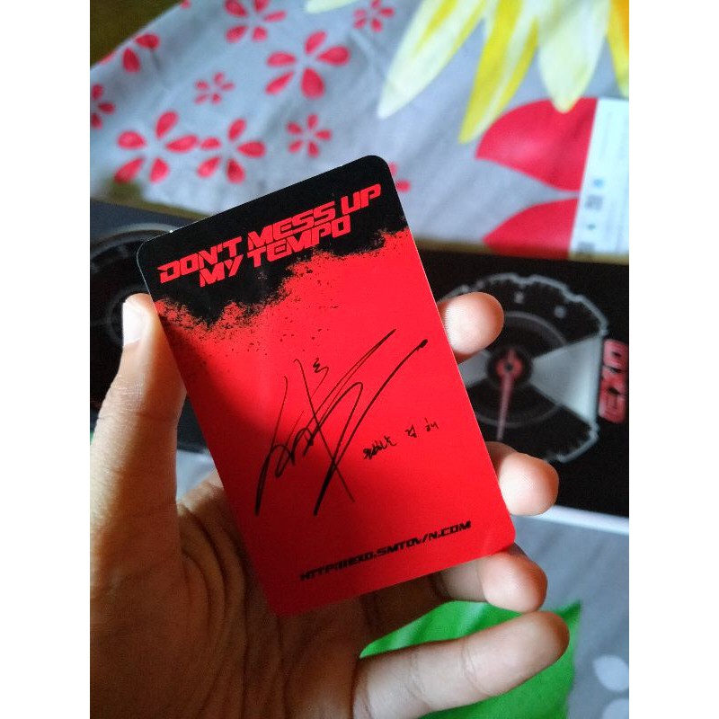 Album exo tempo vivace.ver unsealed album + PC Sehun official