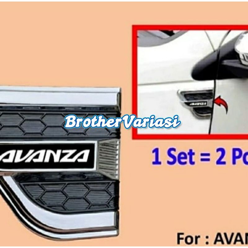 Side Vent Toyota Avanza