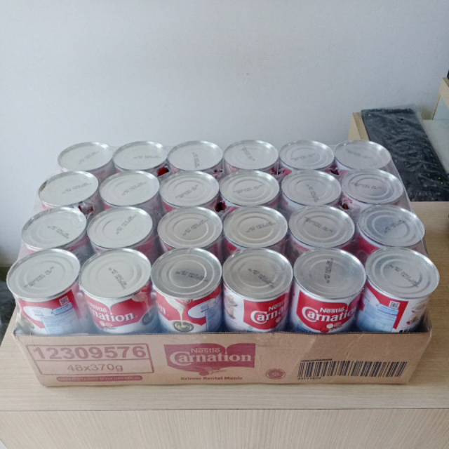 CARNATION SUSU KENTAL MANIS / SUSU KENTAL MANIS CARNATION (1KARTON ISI 48 KALENG)