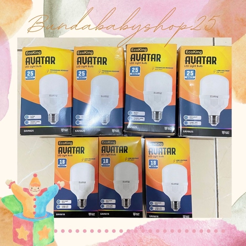 [Makassar] Lampu Led Ecoking Avatar #Bundababyshop25