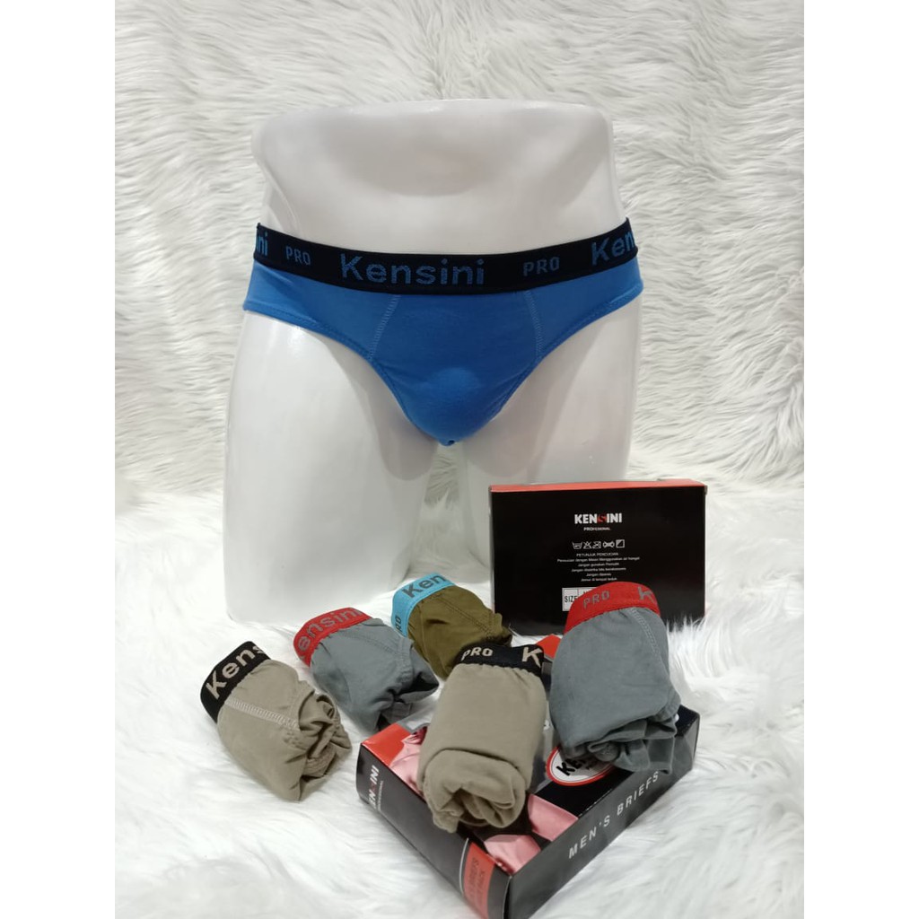 3 PCS CELANA DALAM PRIA | CELANA DALAM KENSIINI ART.206 | MEN'S BRIEF