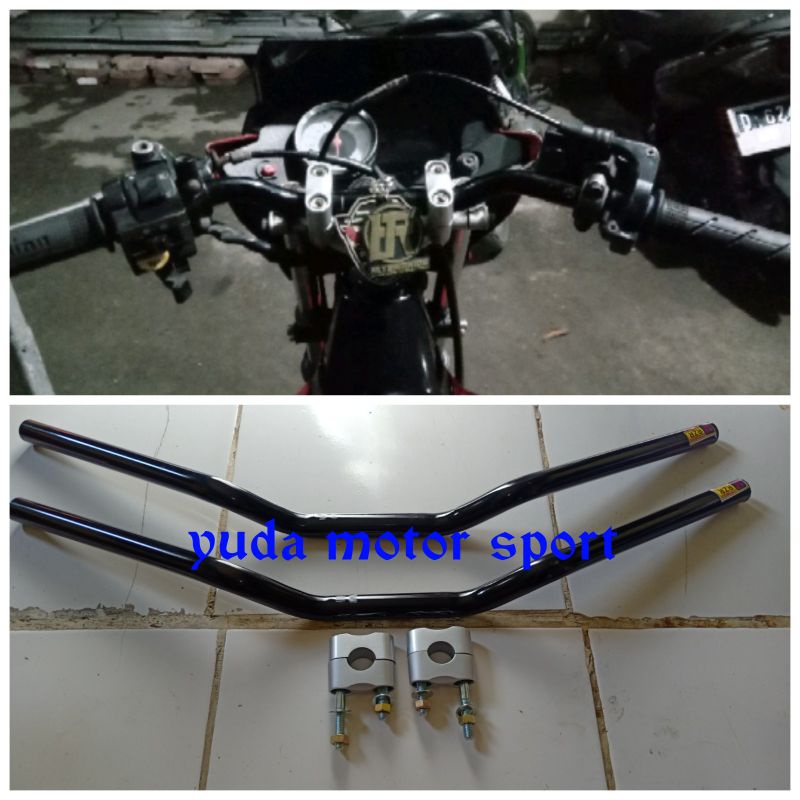 Stang RZR raiser CNC vixion CB150 RX'king Fu xabre Tiger Byson Scorpio Verza satria Fu FI RXZ Fino-Raiser Fino + Stang