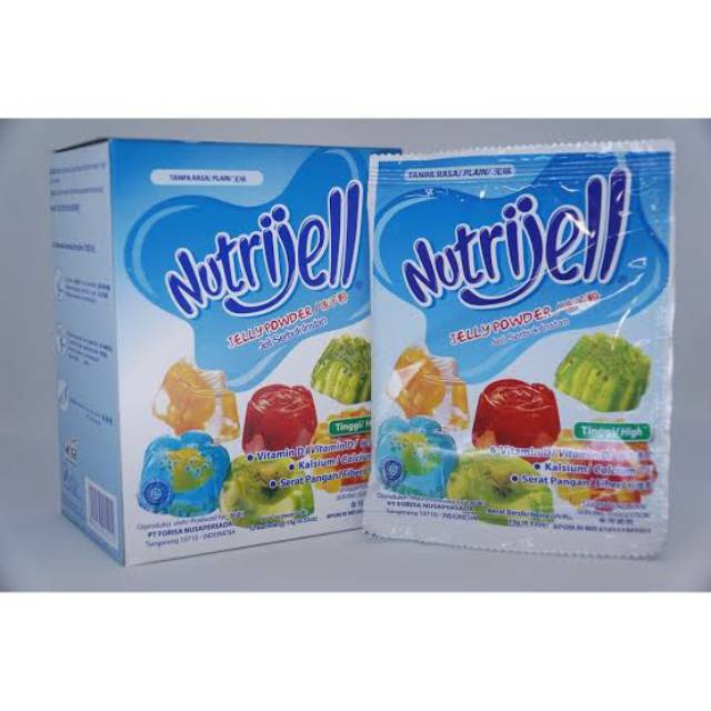 

Nutrijell plain/bening 15gr