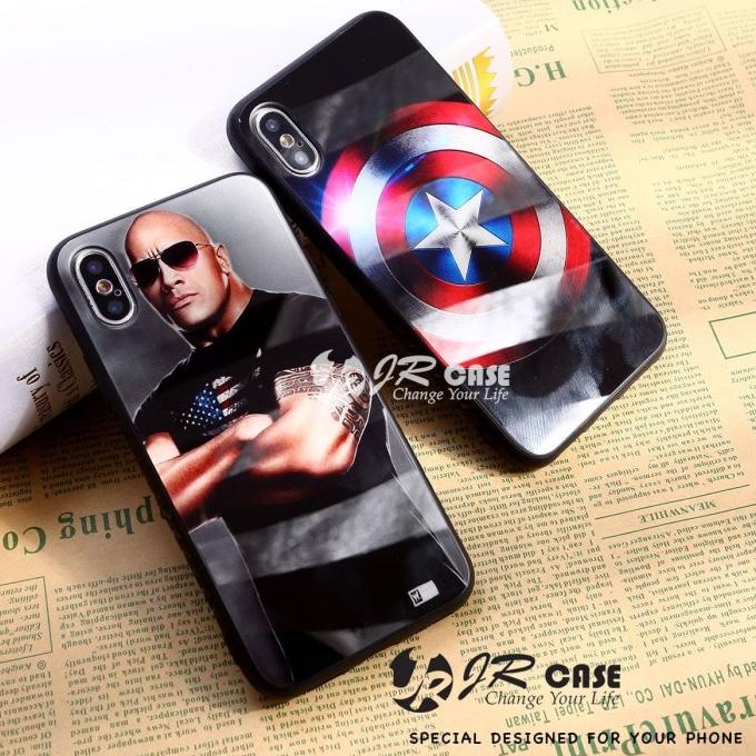 casing vivo v7 vivo 1718 fuze glass manly tpu phone case