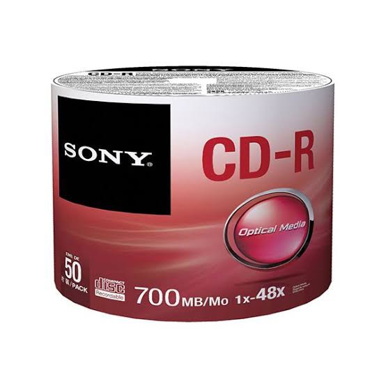 CD-R SONY/ CDR Blank SONY / CDR SONY ISI 50PCS 700MB