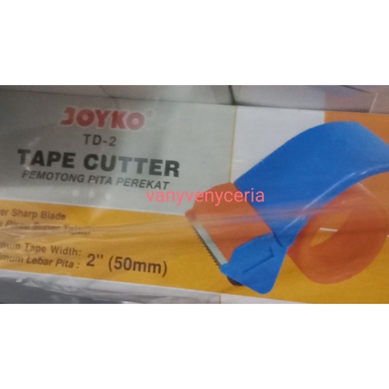 

{1 pcs} TAPE CUTTER JOYKO TD-2/DISPENSER ALAT LAKBAN JOYKO MURAH