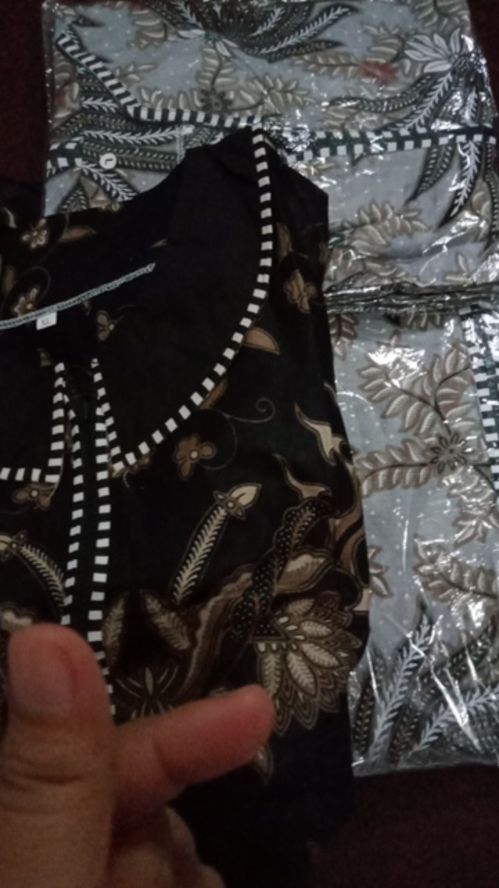 Atasan Batik Dolby Dolbi Dobby Doby Tenun Sutra Tulis Halus Katun Atbm Baron Sarombit Atasan