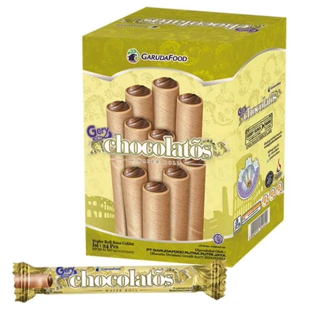 

Langsung Order GERY CHOCOLATOS Wafer Roll 500 Diskon