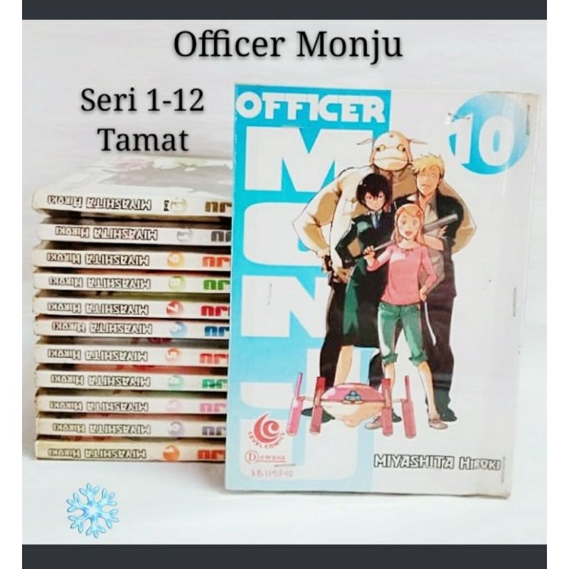 Komik Officer Monju Seri 1 - 12 Tamat Harga Paket
