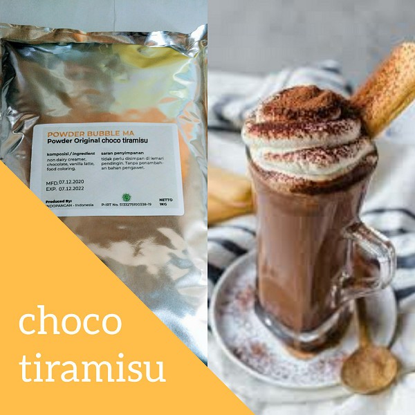 

Premium Powder Choco Tiramitsu- 1 kg.