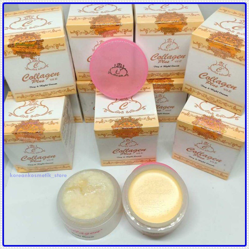CREAM COLLAGEN ORIGINAL SUSUN SIANG MALAM TANPA SABUN CREAM COLLAGEN