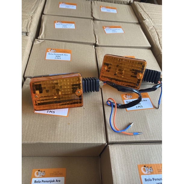 lampu sein honda win100 gl100 gl pro import original termurah lampu reting win100
