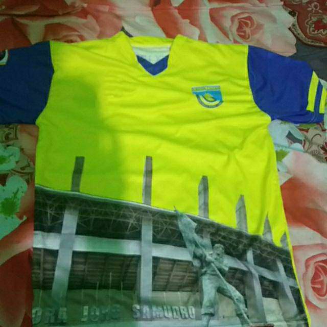 Jersey Gresik United Home 2019 Liga 3 Jatim Kuning Printing Terbaru Lokal