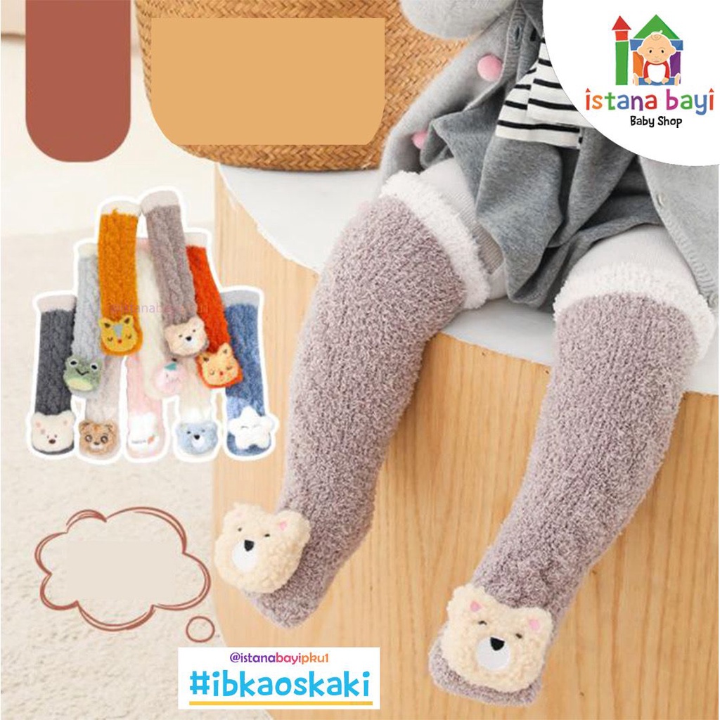 Carterlove Kaos Kaki Selutut Boneka 3D / Kaos Kaki Bayi