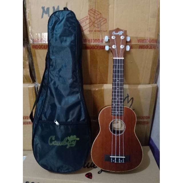 UKULELE COWBOY SOPRANO SOPRAN 21&quot; BONUS TAS DAN PICK