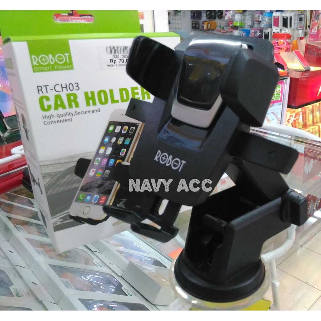 Holder HP Mobil ROBOT - Car Holder Vivan Dashboad - Holder GPS CH03