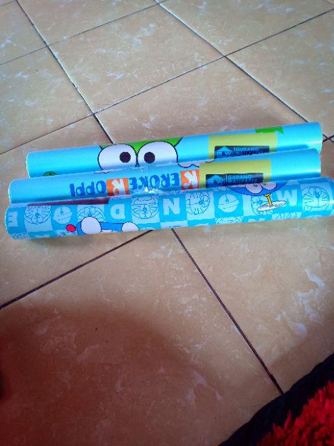 Grosir Murah - Wallpaper Sticker Dinding Keropi Lucu 10m