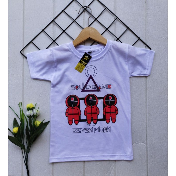 KAOS ANAK SQUID GAME TERBARU KAOS SQUID GAME
