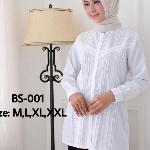 ✫ Big Sale ✫ cs→ blouse putih wanita atasan putih wanita blouse ➮