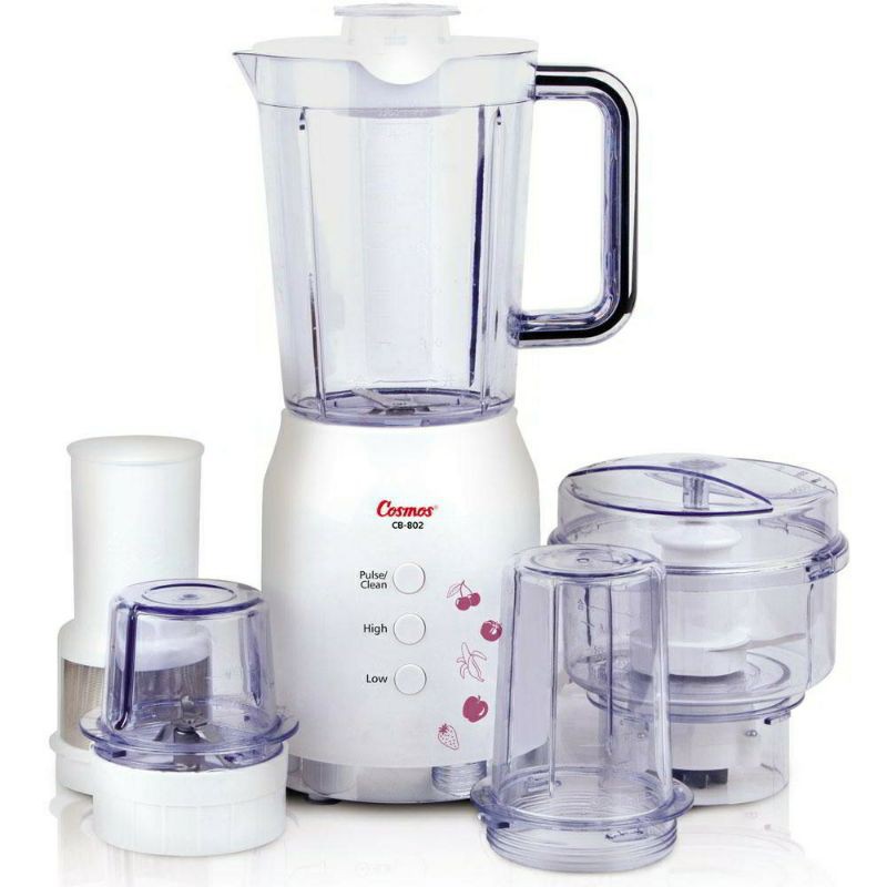 Cosmos Blender Plastik 4 in 1/ Multi Fungsi 1.2 Liter CB802 250 Watt