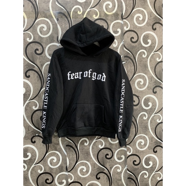 hoodie ala fear of god second / preloved