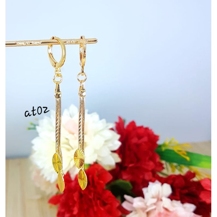 Anting titanium import kode A 04 import awet,tahan lama,