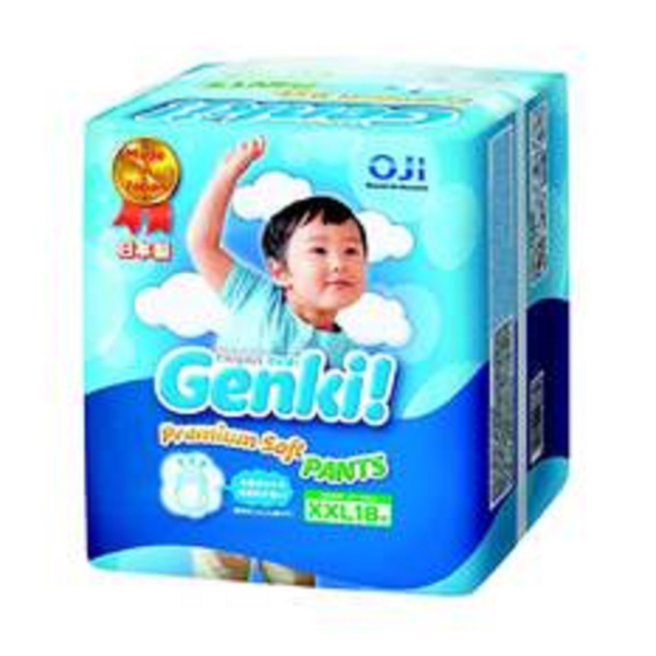 Nepia Genki Diaper Pants ukuran XXL isi 18