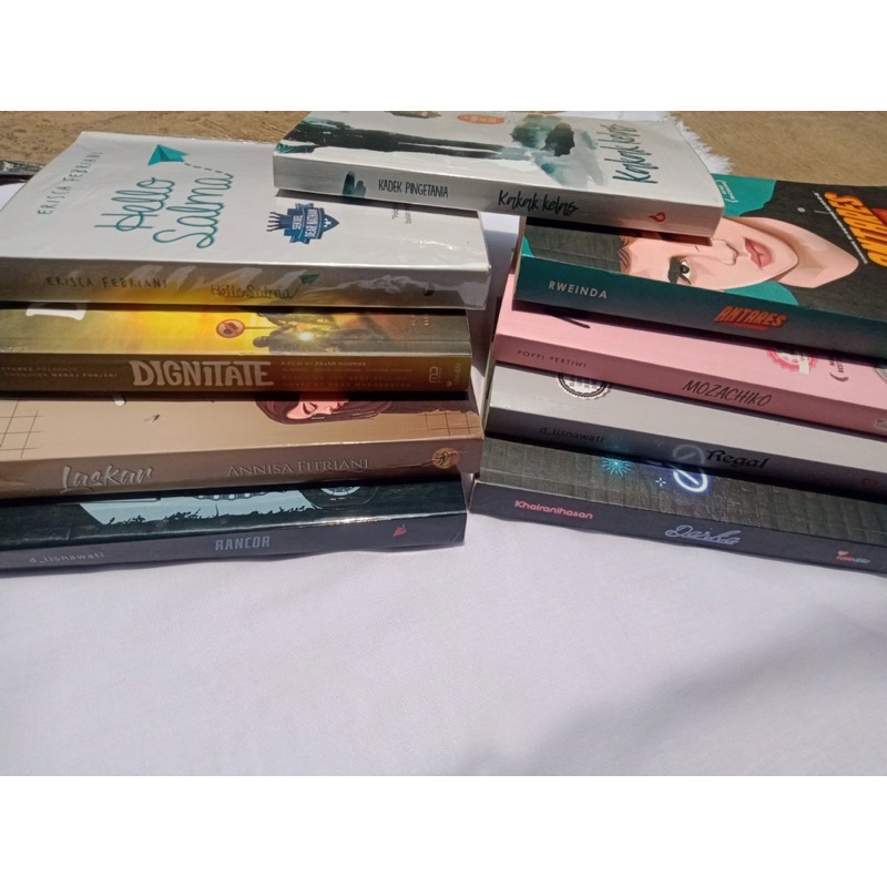 NOVEL PRELOVED/BEKAS WATTPAD ORIGINAL REGAL RANCOR ANTARES LASKAR DIGNITATE DARKA KAKAK KELAS MOZACH