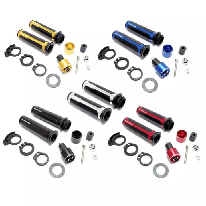 handgrip set universal semua jenis motor hanfat plus jalu stang baracuda set segala jenis motor