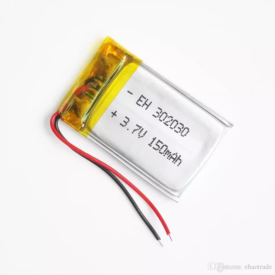 Baterai Battery Micro Nano Li-Po 150mah 3.7V NO PIN RC K123 V913 AS350
