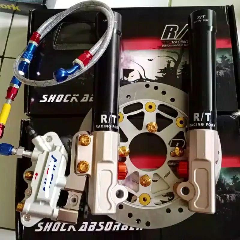 Paketan Tabung bottom shock depan depan beat scoopy new