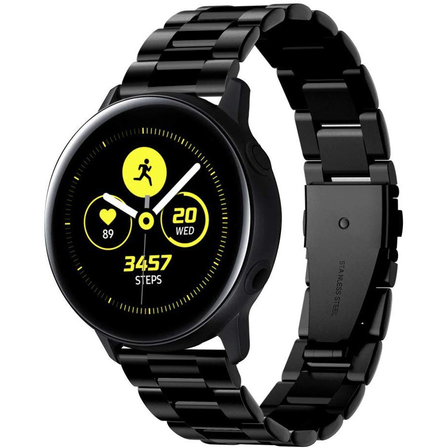 Strap Galaxy Watch 42mm/Gear S2 Classic/Active 1/2/Vivoactive 3/Ticwatch 2 SPIGEN Modern Fit - Black