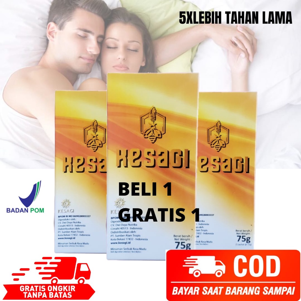 (COD) MADU KESAGI KESEGI KASOGI ORIGINAL ASLI STAMINA PRIA