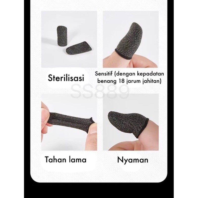 SARUNG JEMPOL GAMING ANTI KERINGAT ISI 1PASANG (2PCS)