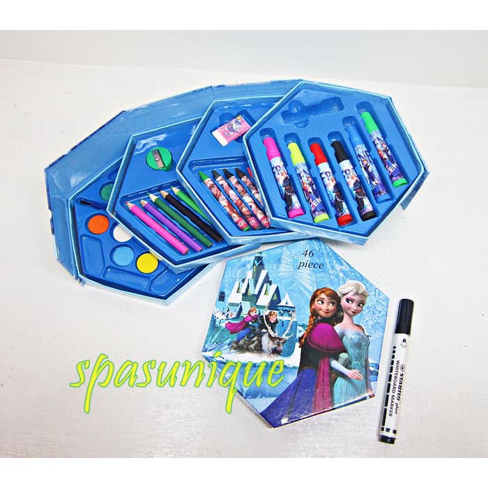 

me104 Crayon Set 46 Pieces Karakter Frozen