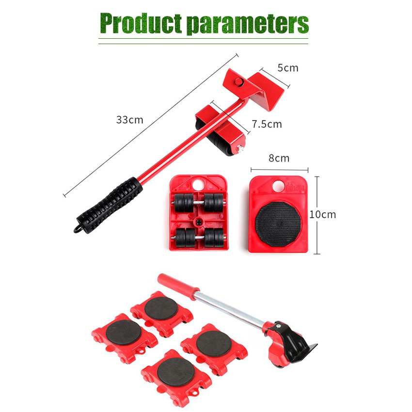 Mover Tool alat bantu dorong Untuk Lemari Dan Tempat Tidur Pekakas