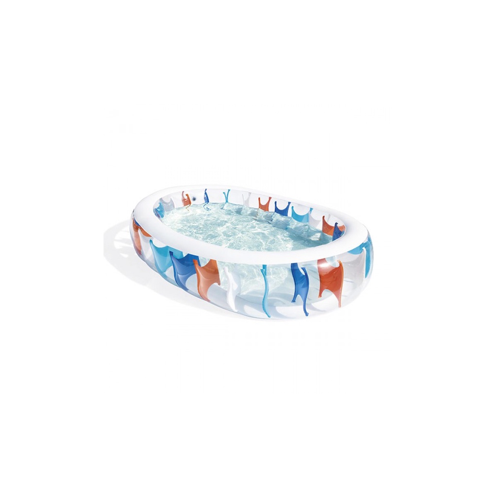 BESTWAY 54066 KOLAM OVAL TRANSPARAN