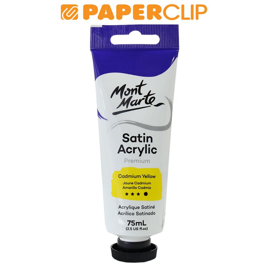 

ACRYLIC SATIN MONT MARTE PMSA7504 CADMIUM YELLOW