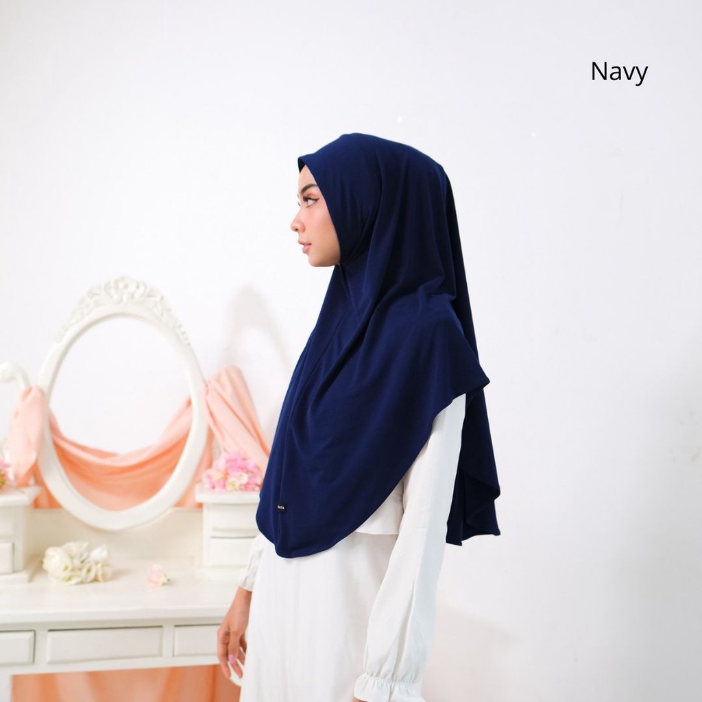 Naura Instant - Albata Hijab-Naura Navy