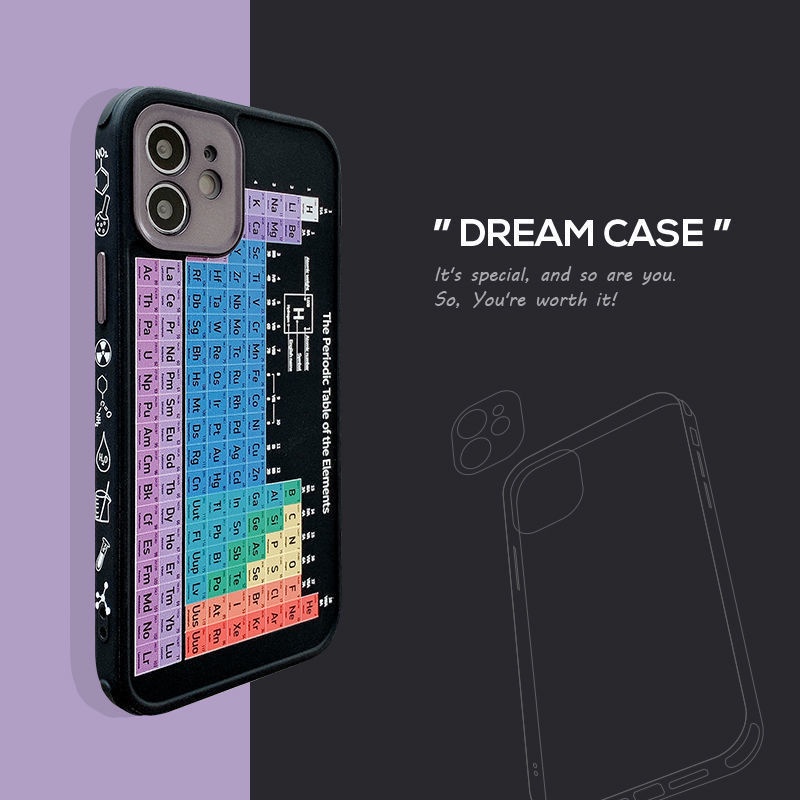 Soft Case Motif Tabel Periodik Element Kimia Anti Jatuh Untuk Iphone 11 11promax 7 8plus Se X Xs Xr 12 12pro Max Yszq