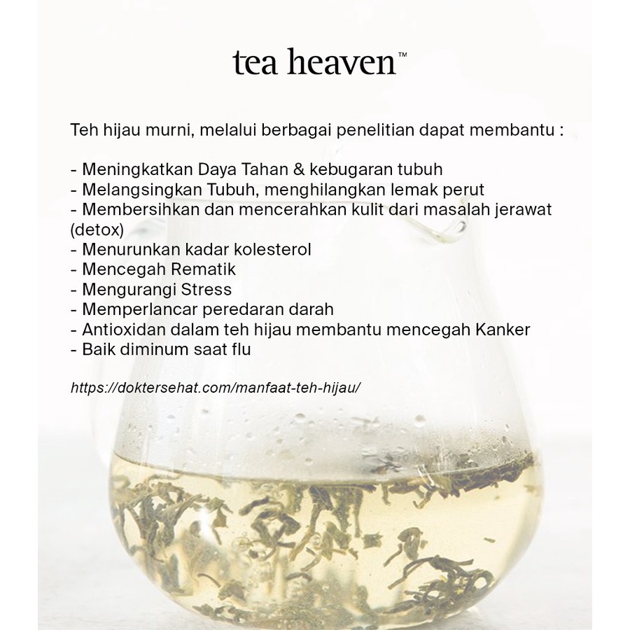 

RB22 Tea Heaven Indonesian Pekoe Green Tea