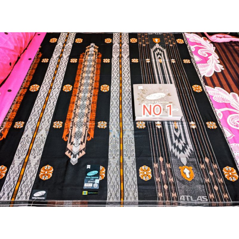 Sarung Atlas Jaquard Songket Super Premium