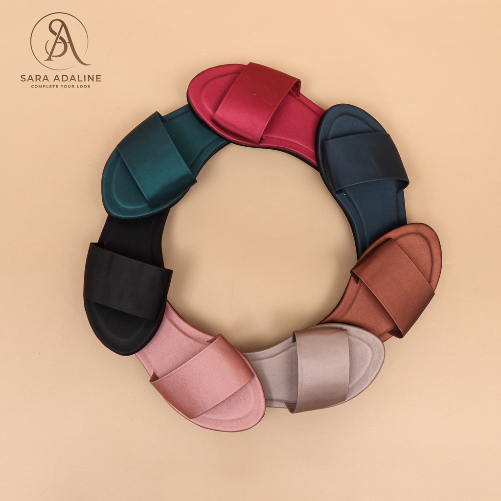 SARA ADALINE • SIERA SANDAL SELOP WANITA • SANDAL TEPLEK