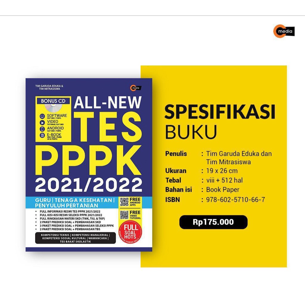 Buku ALL-NEW TES PPPK 2021/2022 (Ready Stock - 100% Original)