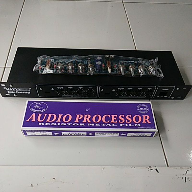 box + kit audio processor scorpion