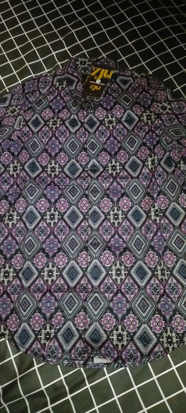 Batik Pria Lengan Panjang Kemeja Batik Slimfit Casual Formal