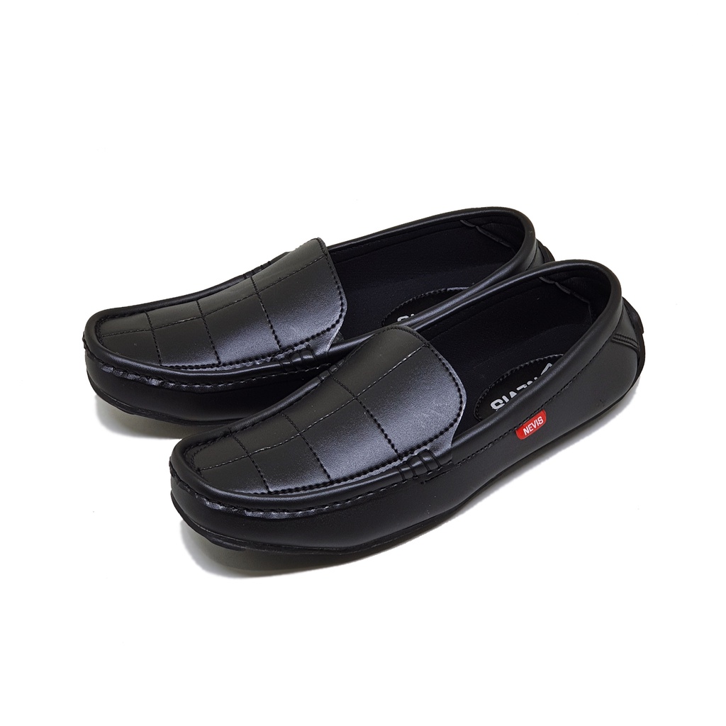 SEPATU FORMAL PRIA ORIGINAL NEVIS NVS 71 SEPATU SLIP ON SLOP KERJA PRIA TERBARU SOL SLIM